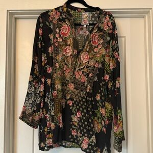 Johnny Was Slim Audrey Tunic XL
